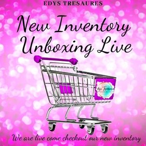 Hit that like button so you never miss when I go LIVE with unboxings & new items